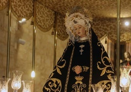 Virgen de la Soledad.