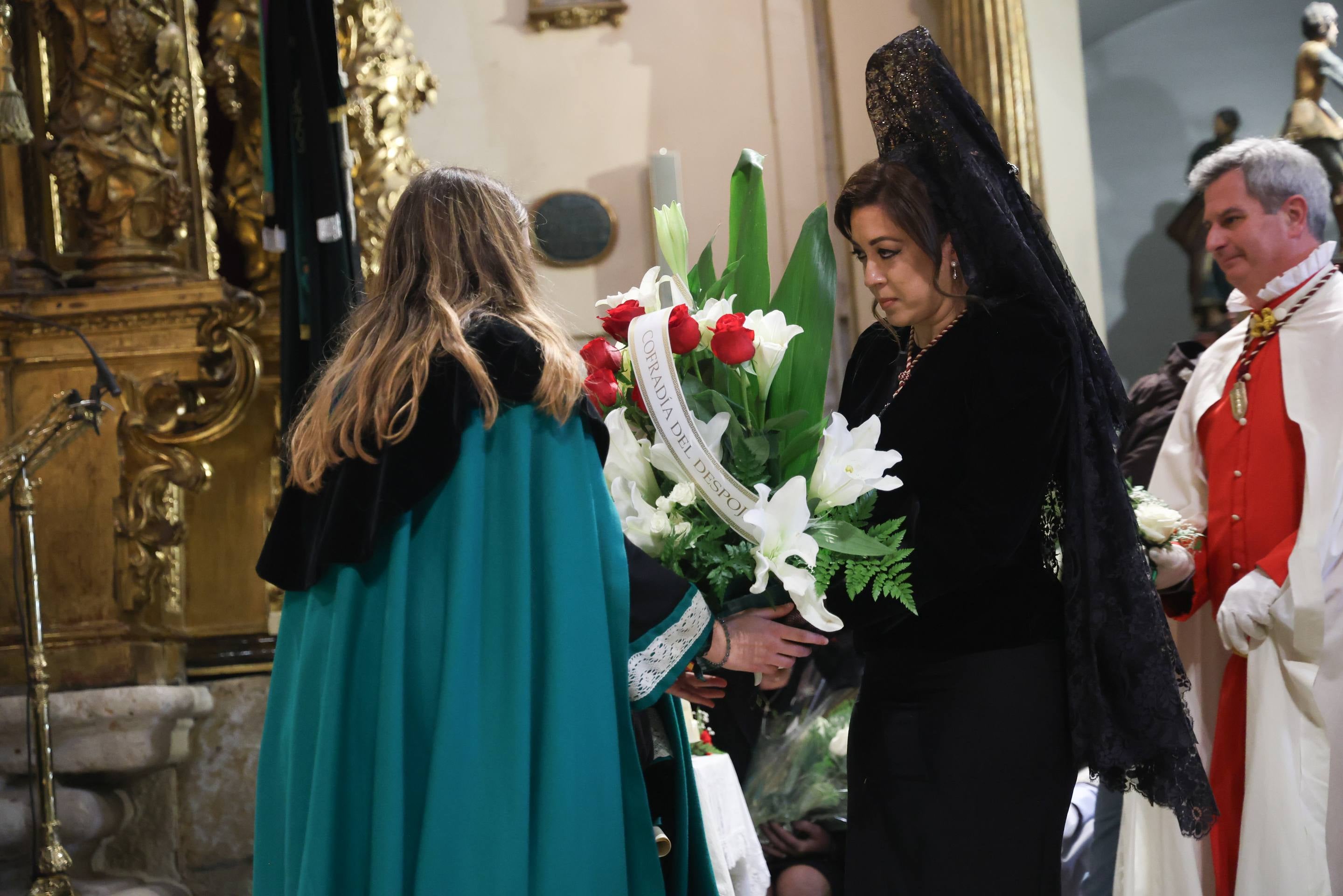 El Ofrecimiento de Dolores del Sábado Santo, en imágenes