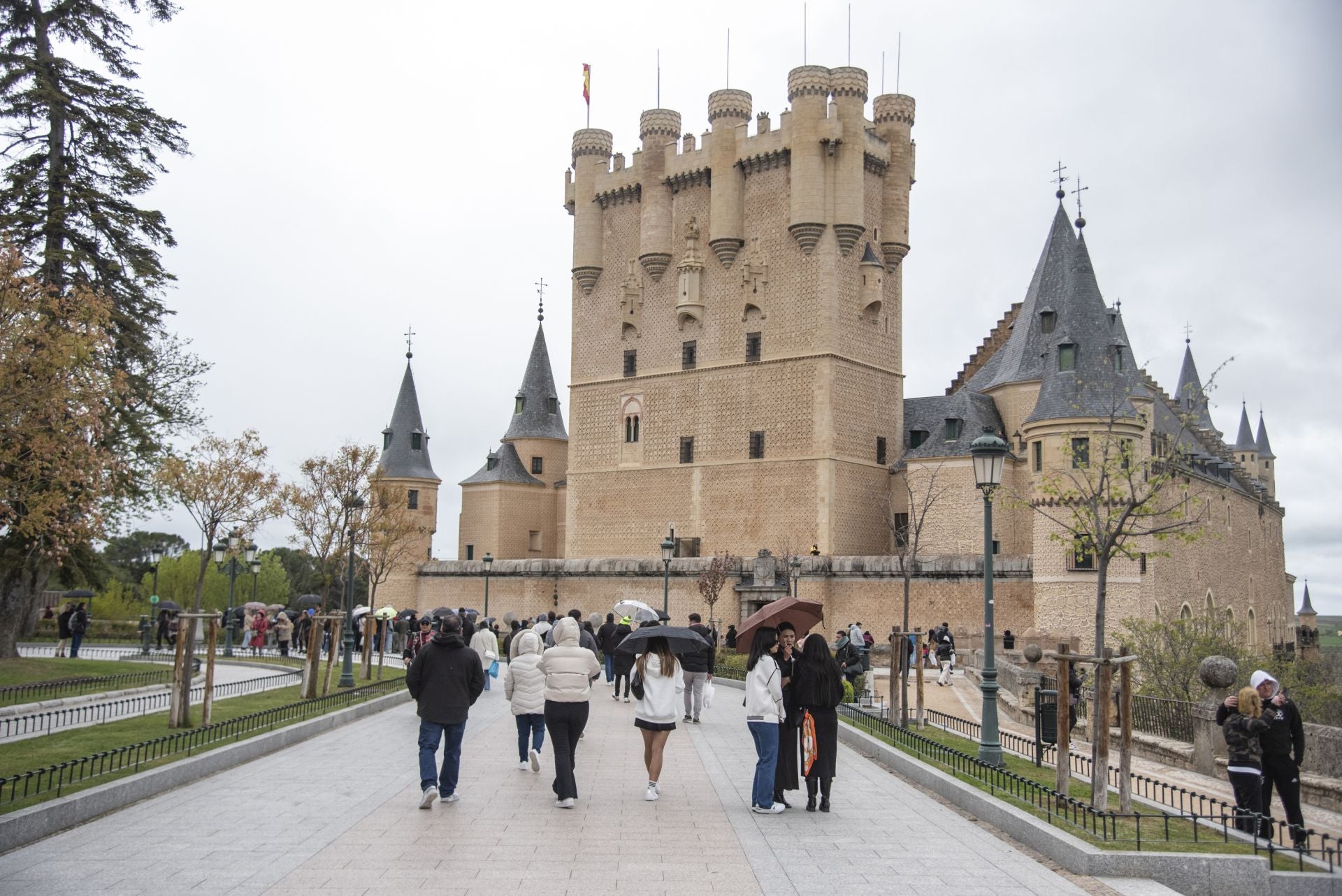 Sábado Santo, de turismo por Segovia