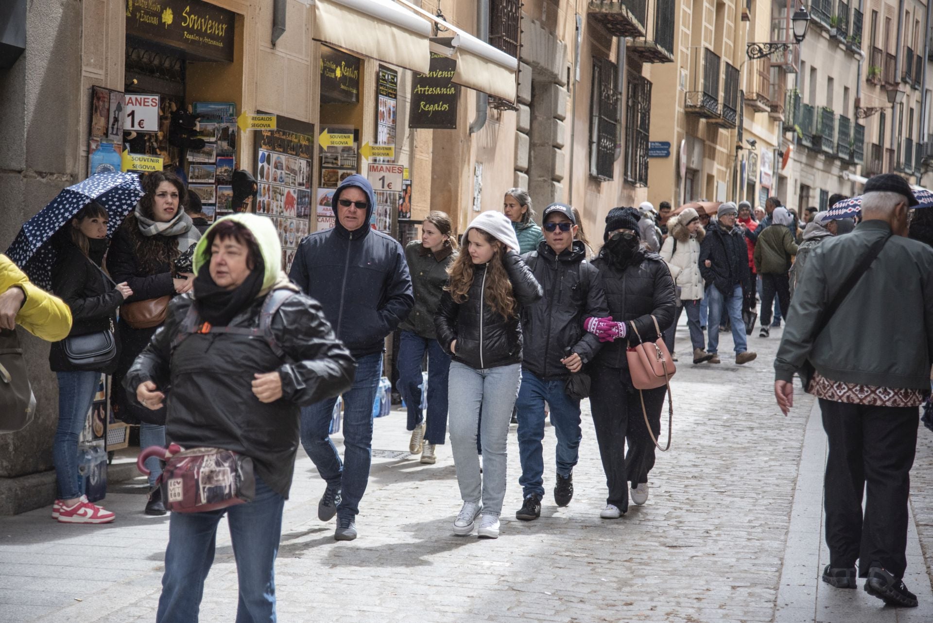 Sábado Santo, de turismo por Segovia