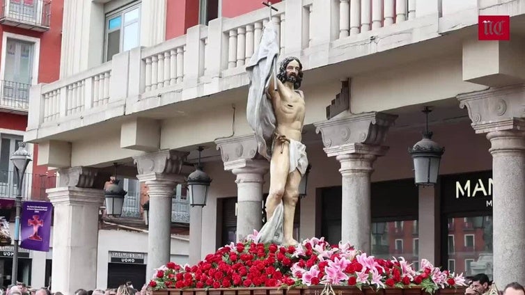 Domingo de Resurrección: el encuentro entre el Resucitado y la Virgen de la Alegría en Valladolid