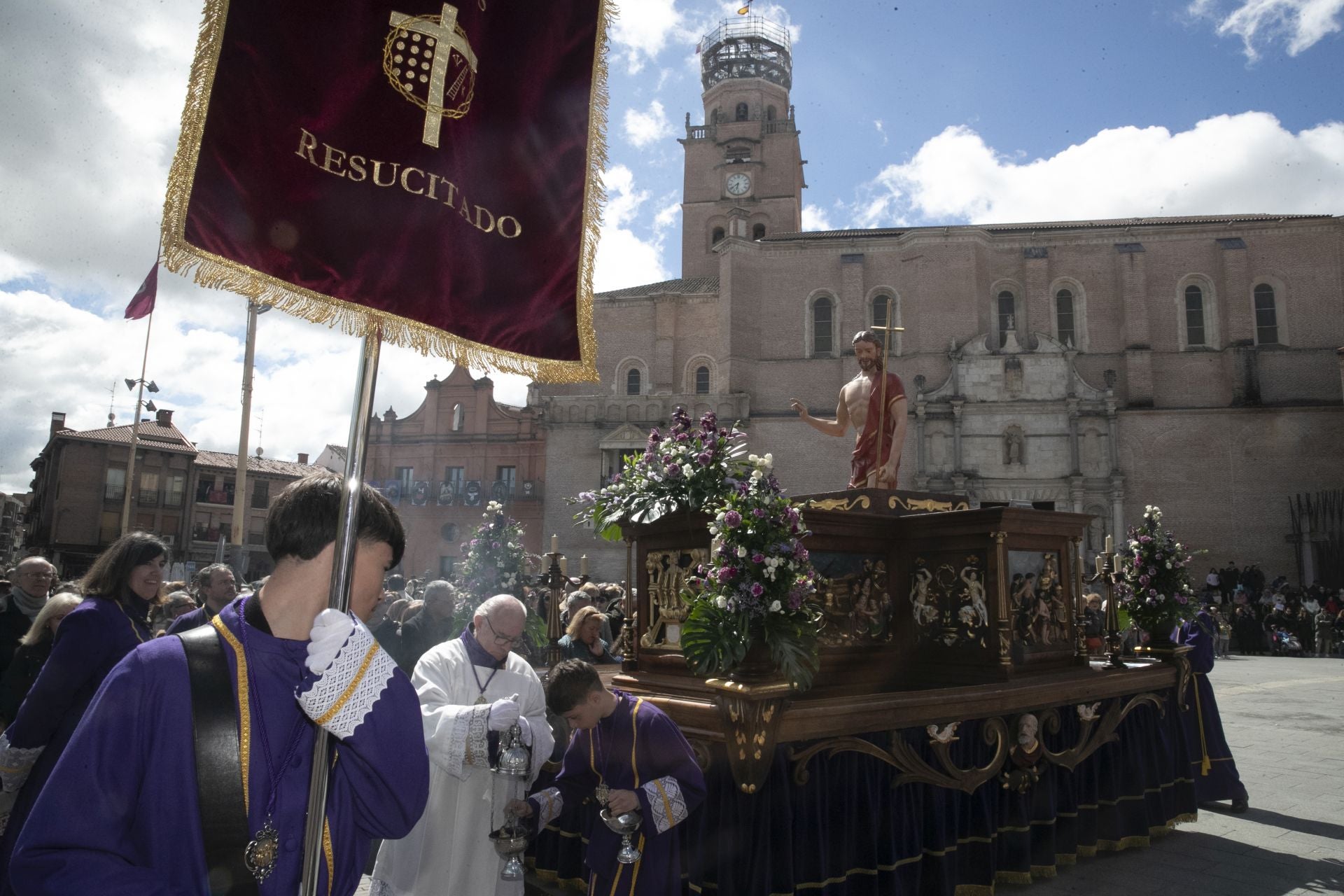 Las imágenes de la procesión de la Resurrección de Medina del Campo