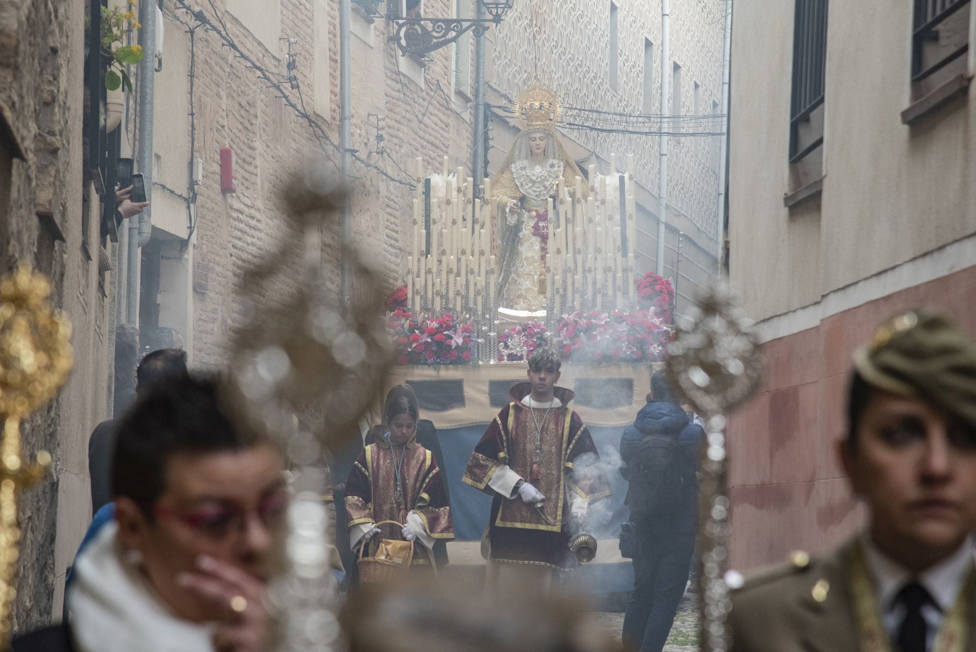 La Procesión de la Virgen del Rocío de Segovia, en imágenes