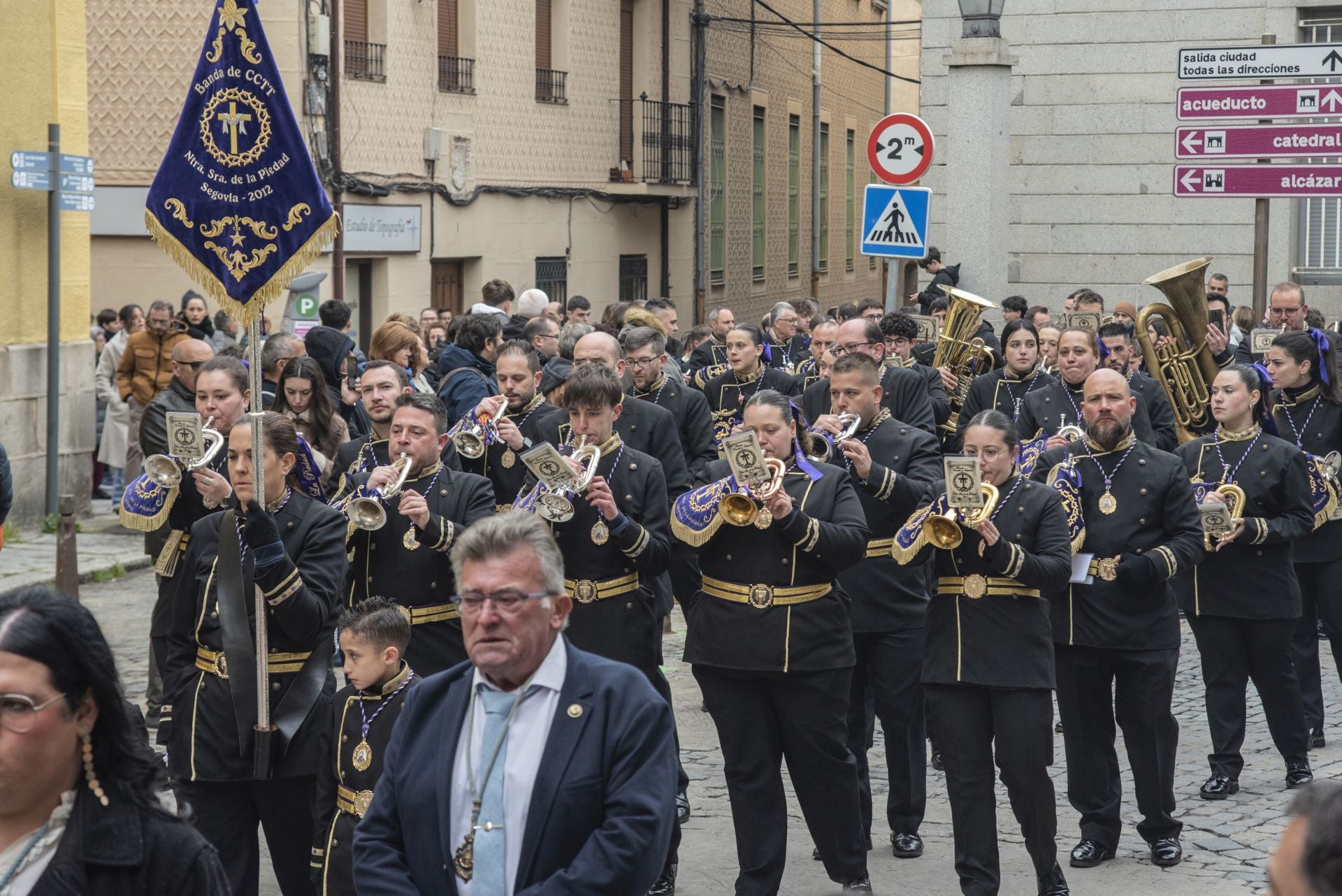 La Procesión de la Virgen del Rocío de Segovia, en imágenes
