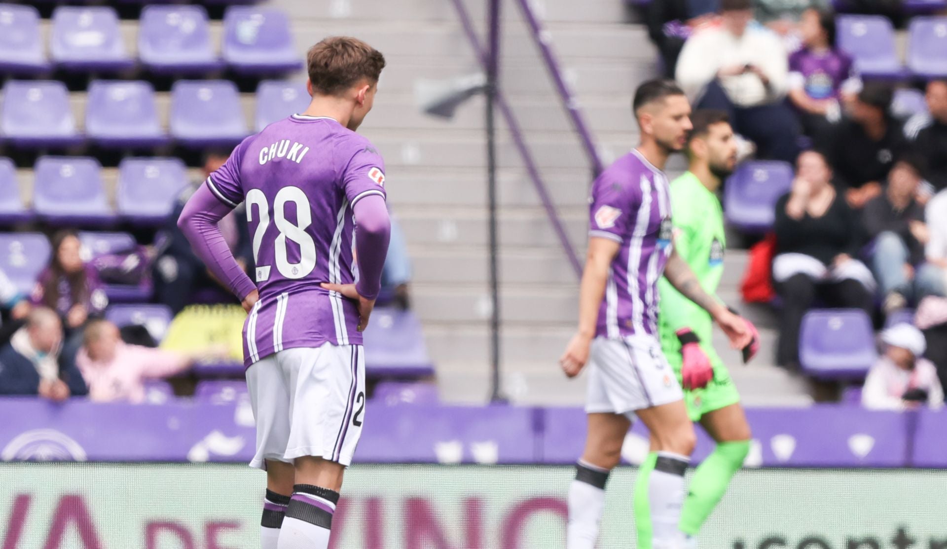 Las imágenes de la derrota del Real Valladolid ante el Osasuna