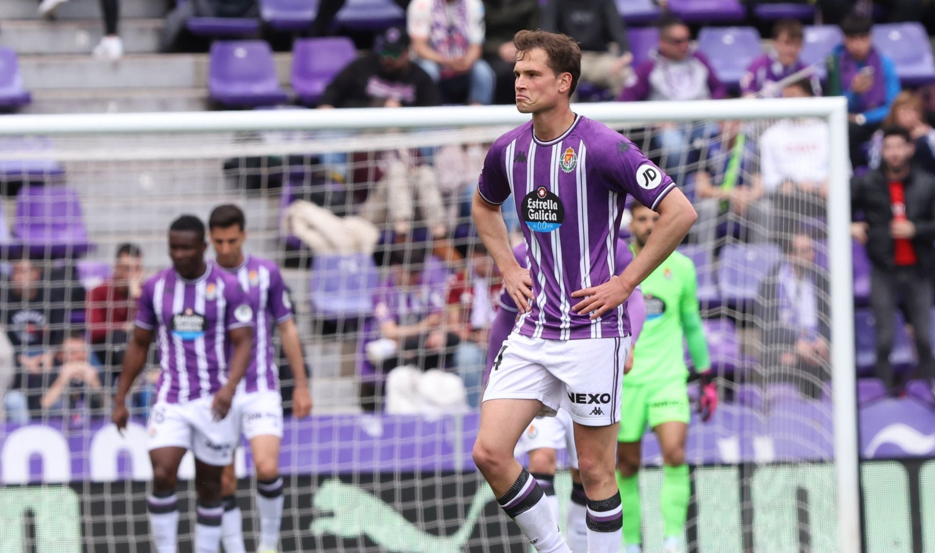 Las imágenes de la derrota del Real Valladolid ante el Osasuna