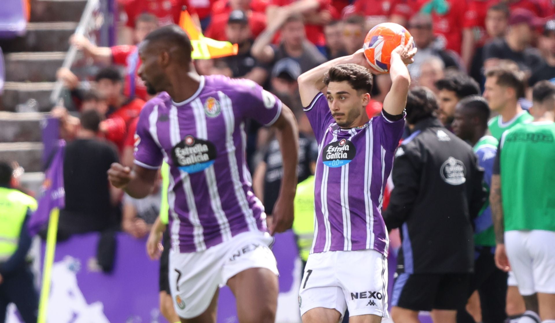 Las imágenes de la derrota del Real Valladolid ante el Osasuna