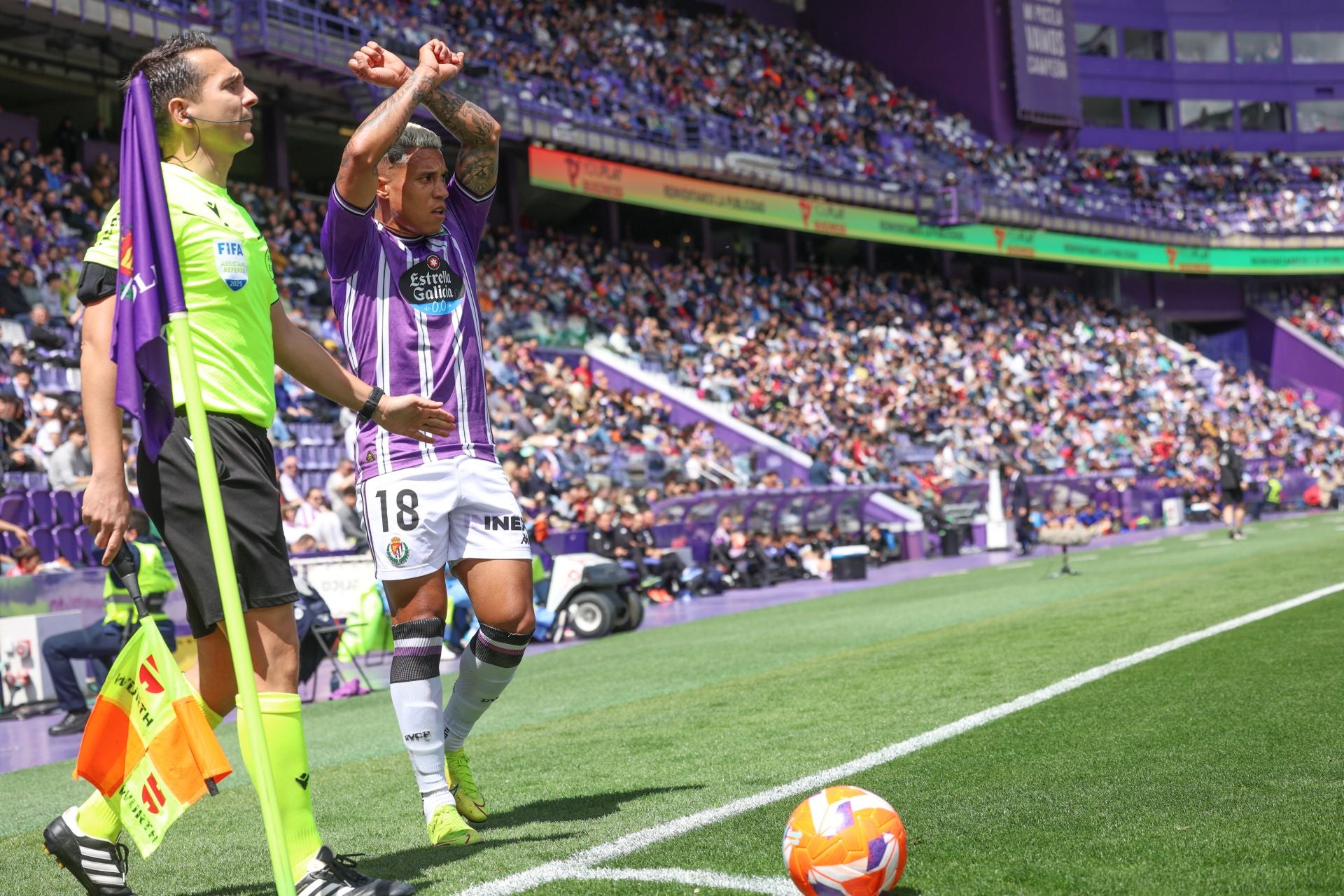 Las imágenes de la derrota del Real Valladolid ante el Osasuna