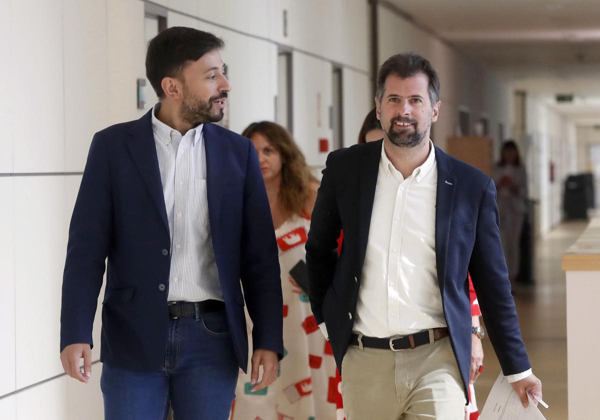 Tudanca llegará al Senado en mayo tras la renuncia del senador Fran Díaz este martes