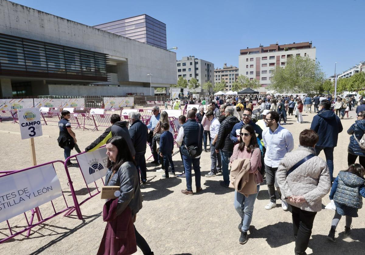 Jornada de puertas abiertas con motivo del Día de Castilla y León, el pasado año.