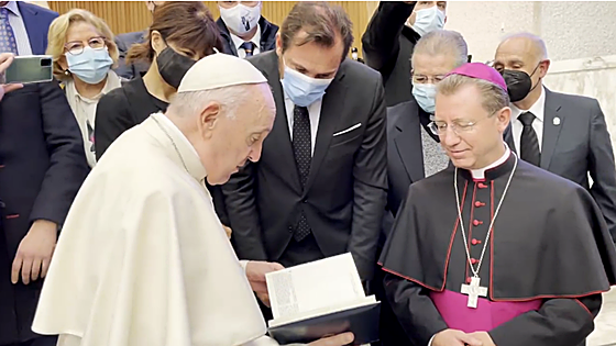 El Papa que animó a los vallisoletanos a seguir adelante