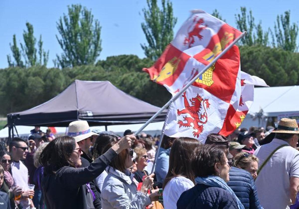 Celebración del día de la comunidad en Villalar el año pasado.