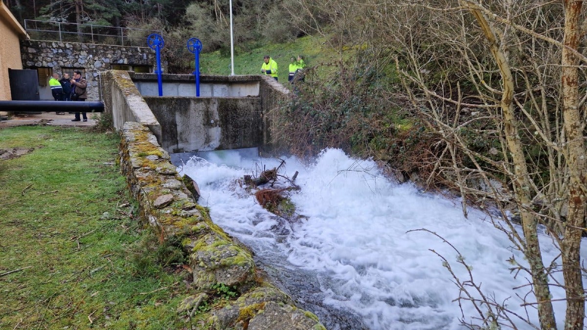 La CHD realiza un nuevo ensayo del vaciado de la presa de El Tejo