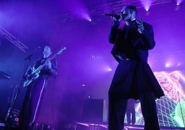 Concierto de Miss Caffeina, en el parque del Salón.