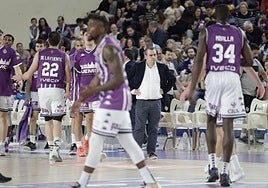 Iñaki Martín, contrariado en un lance del último partido ante Zamora.