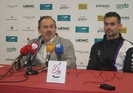 José Antonio de Castro y Jonathan Soria, en la presentación del torneo.