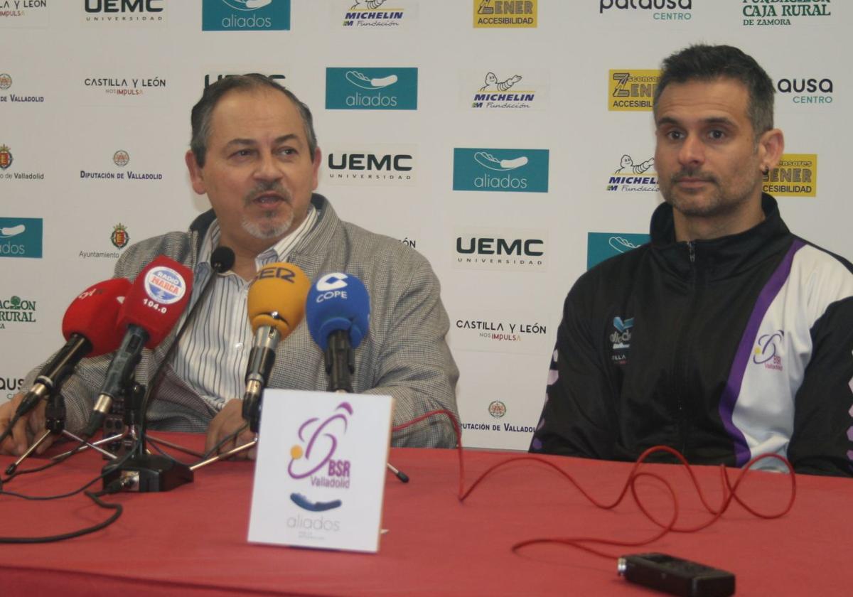 José Antonio de Castro y Jonathan Soria, en la presentación del torneo.