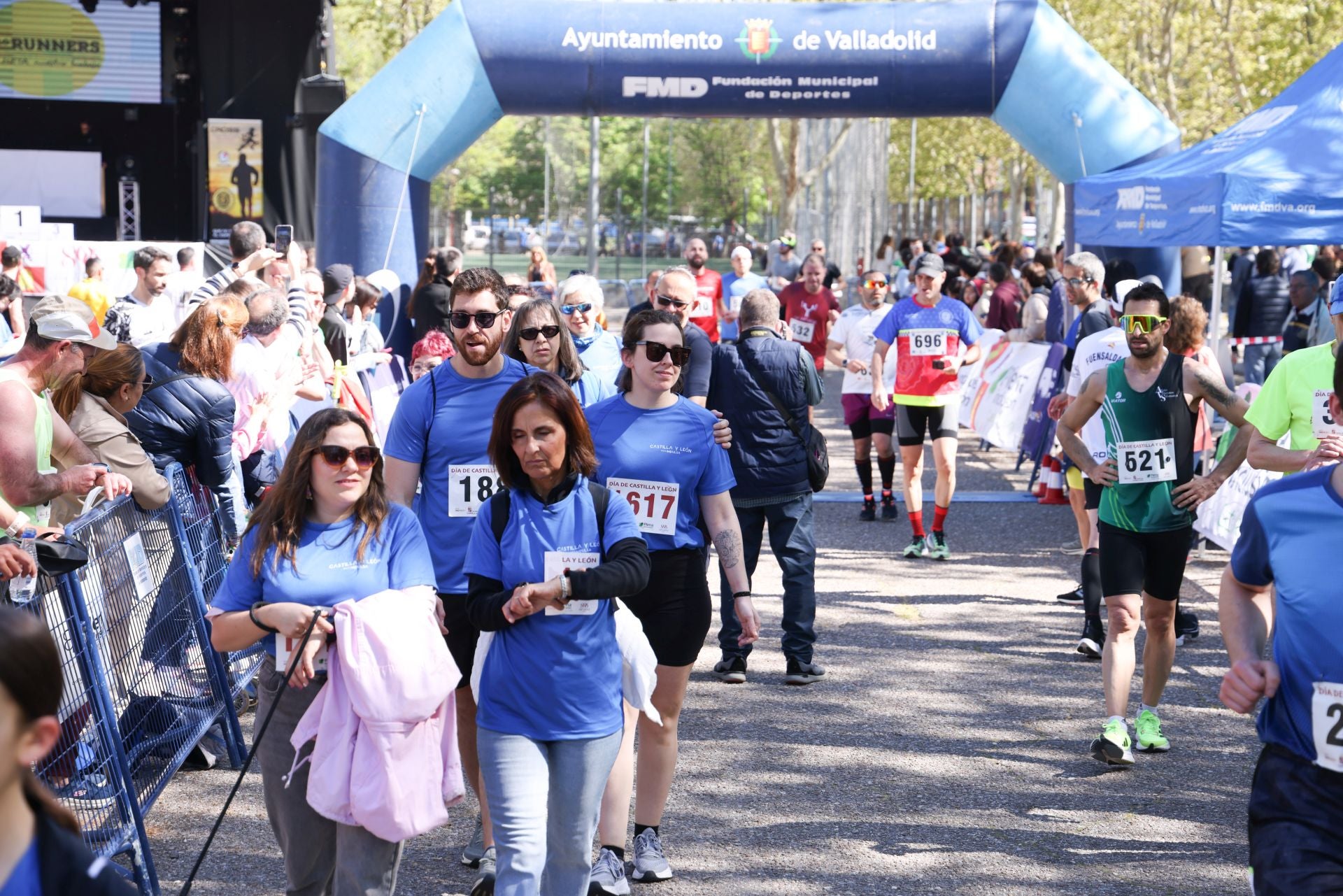 Carrera y marcha por el Día de Castilla y León y cross de la Policía Municipal