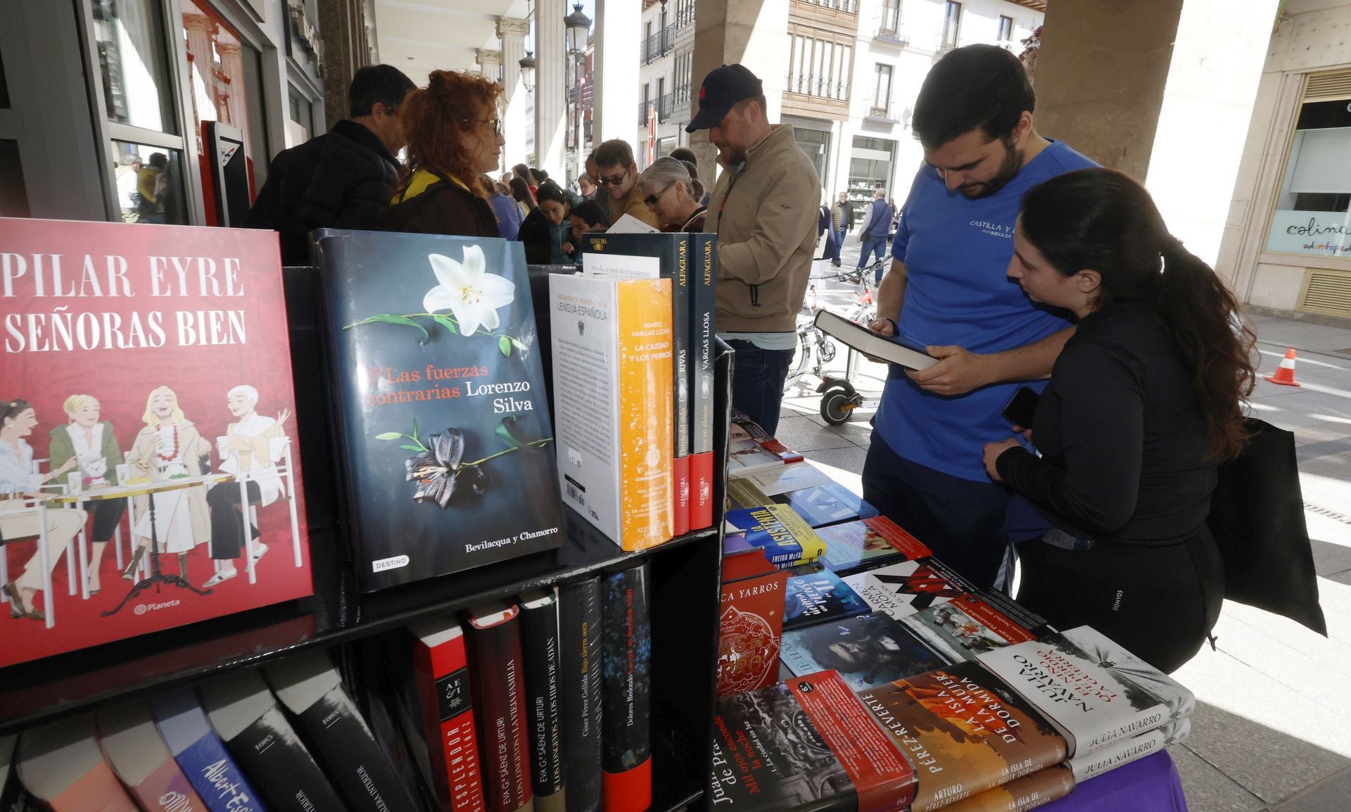 Los libros toman la Calle Mayor de Palencia