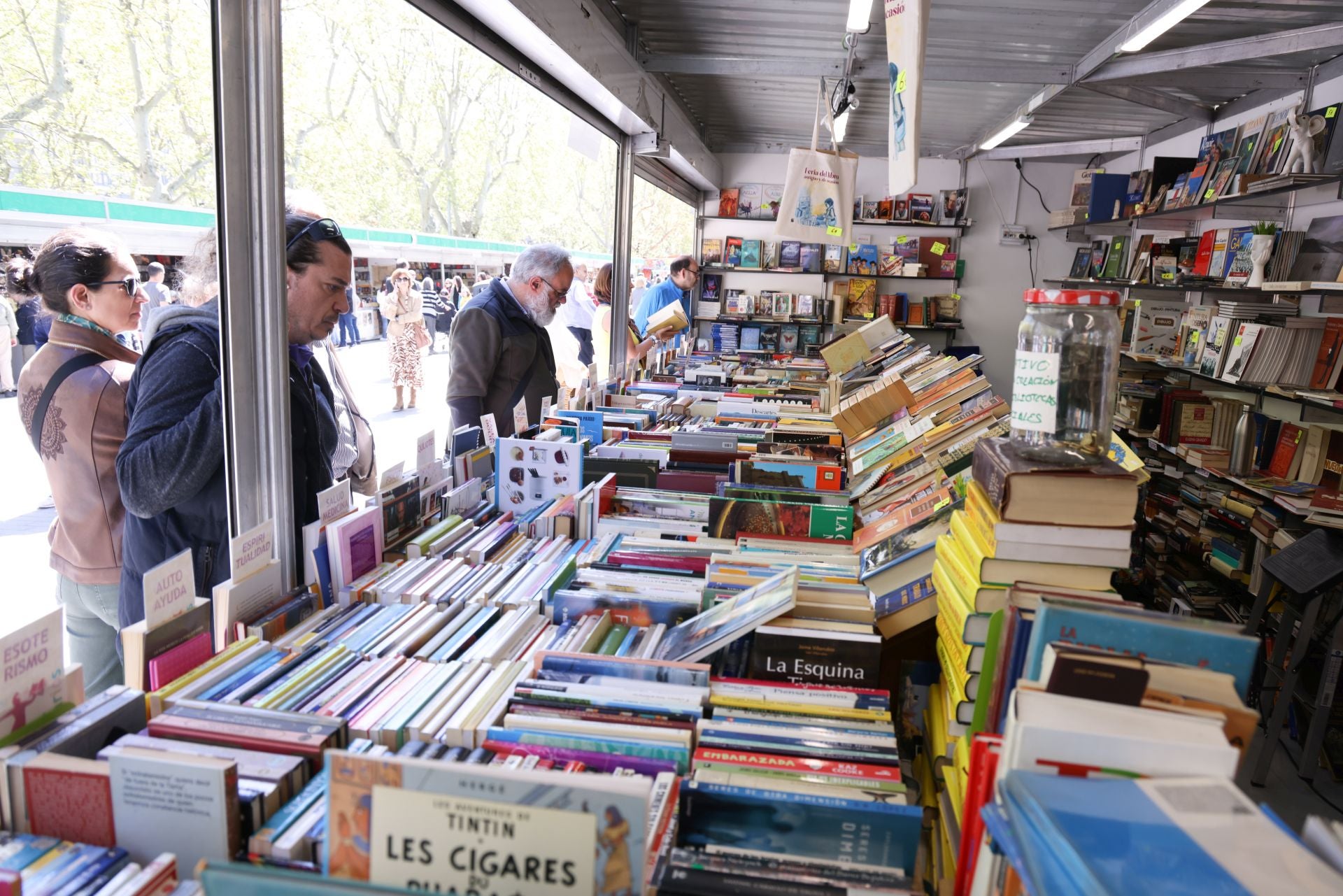 Feria del Libro Antiguo en Recoletos.
