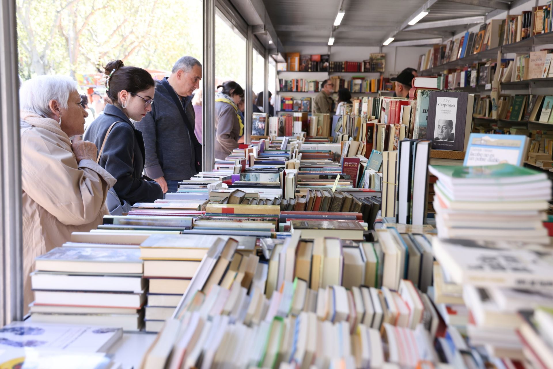 Feria del Libro Antiguo en Recoletos.