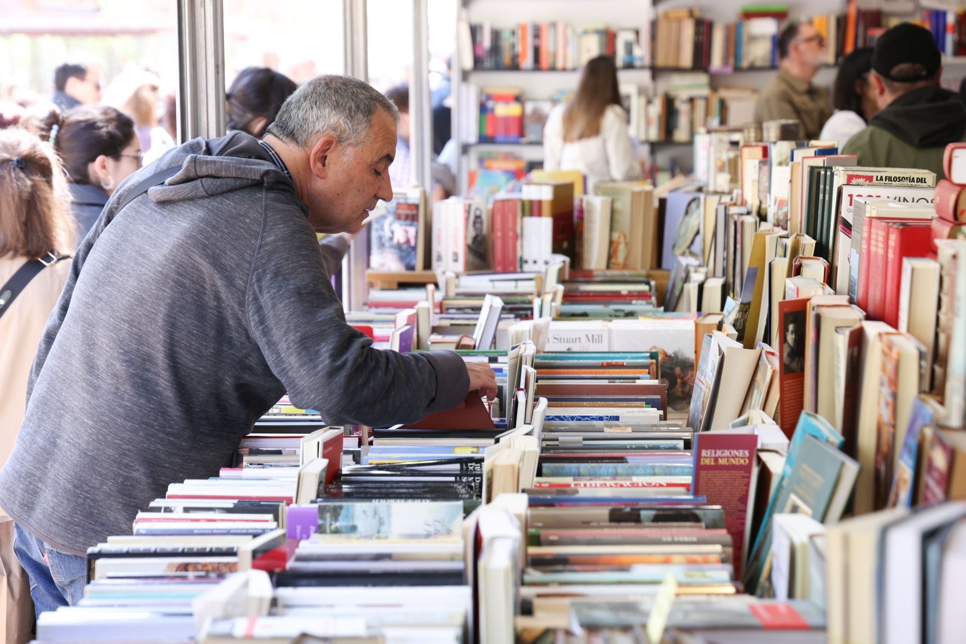 Feria del Libro Antiguo en Recoletos.