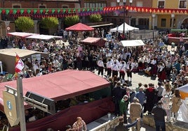 Varios miles de visitantes acudieron a Torrelobatón a disfrutar de las actividades comuneras
