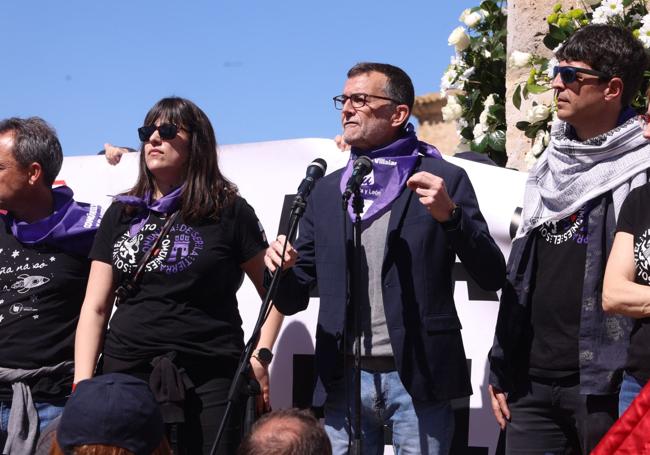 Antonio Maíllo y Juan Gascón, de IU