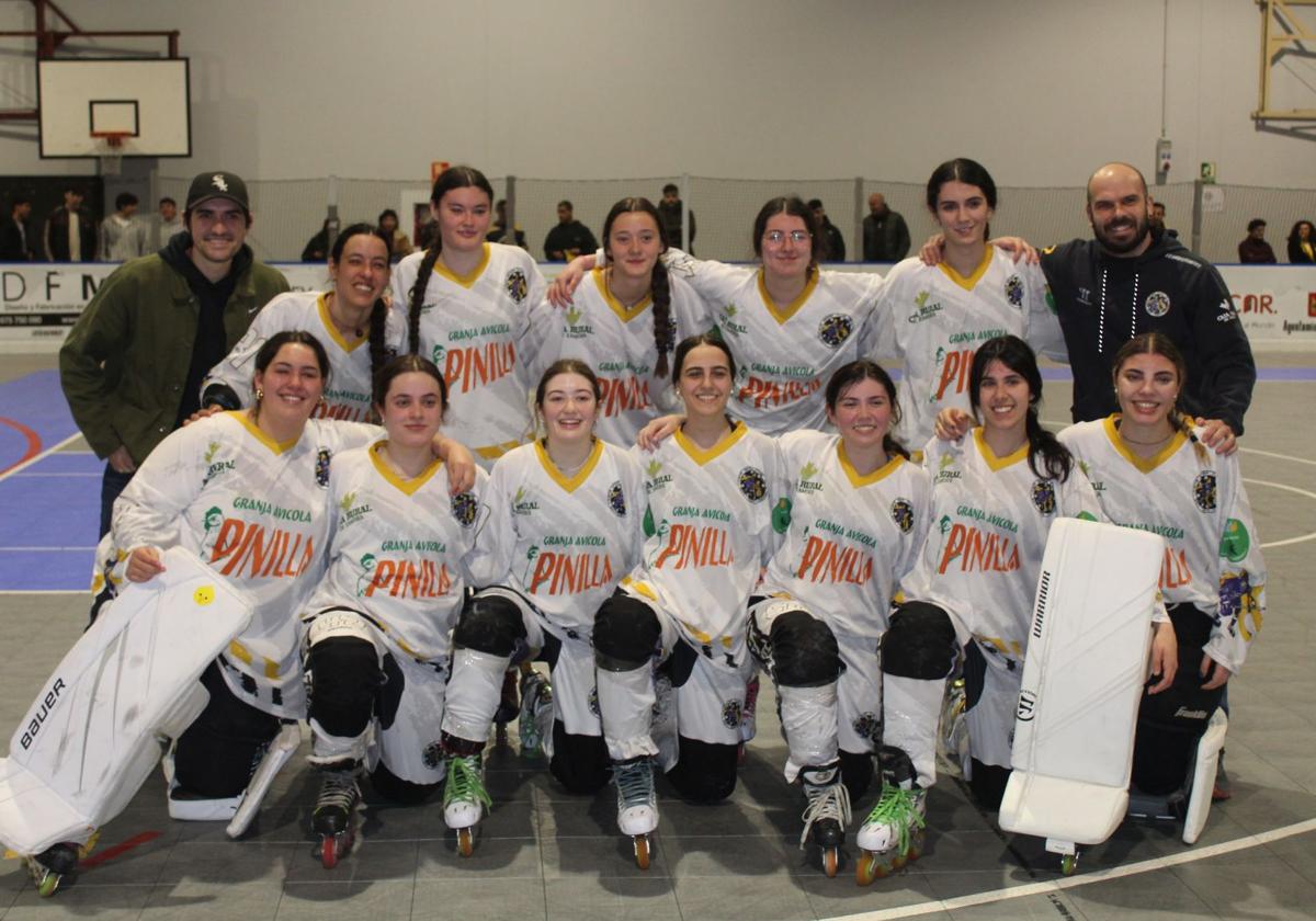 El equipo femenino Lobas-Granja Pinilla sella su permanencia en Liga Élite