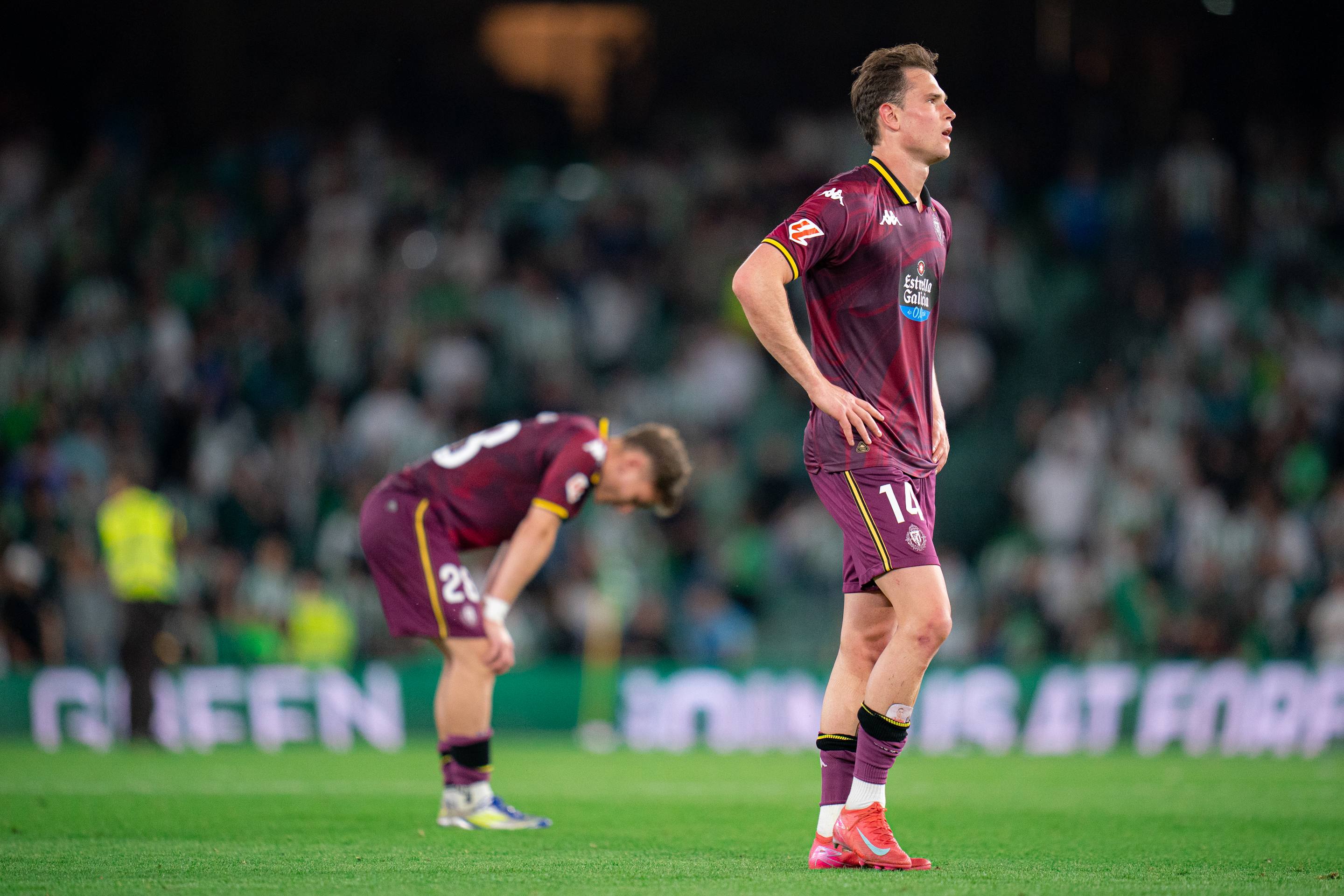 La derrota del descenso ante el Betis, en imágenes