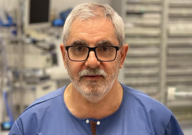 Carlos Disdier, presidente de la Asociación Española de Endoscopia Respiratoria y Neumología Intervencionista y jefe del Servicio de Neumología del Hospital Clínico Universitario de Valladolid.