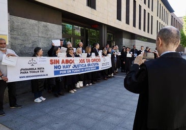 El abogado de oficio investigado por desobediencia: «Si la huelga fuera ilegal, no la haría»