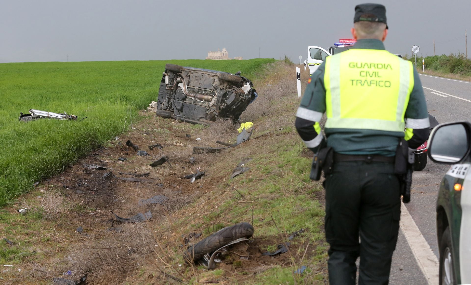 Fotografías del accidente mortal en Turégano