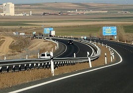 La autovía de Segovia A-601, a su paso por la provincia segoviana.