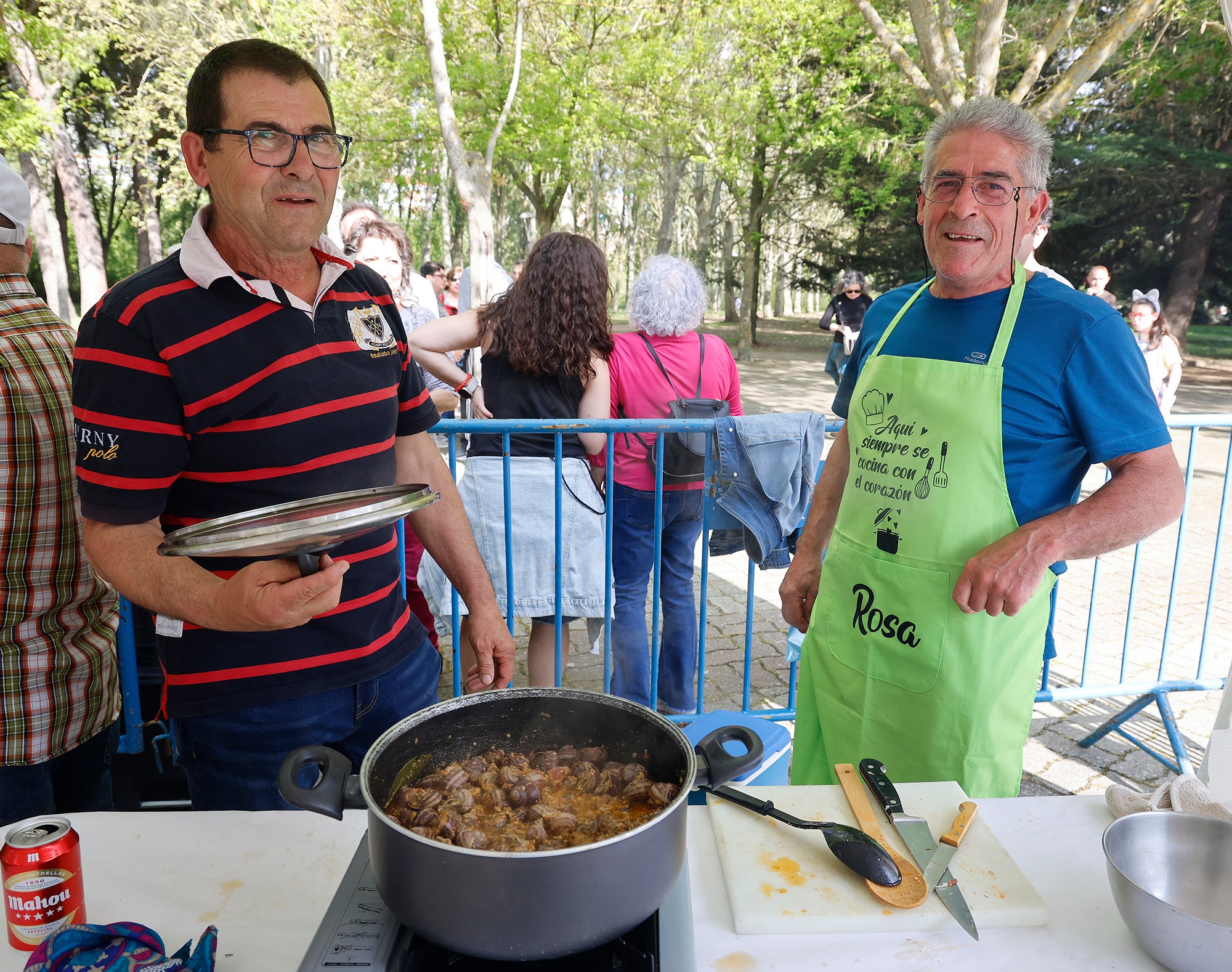 Fiesta en el parque del Sotillo por San Marcos