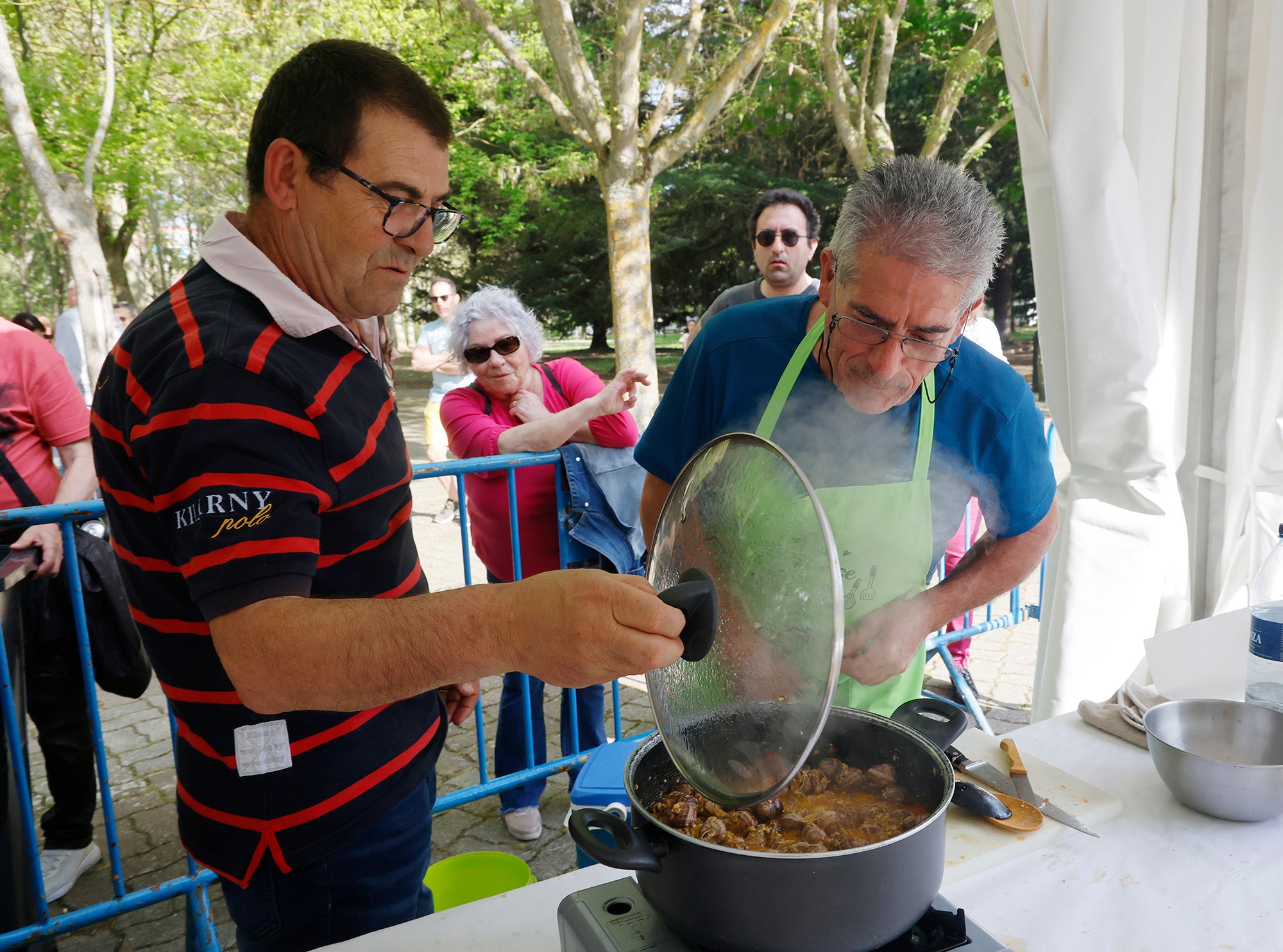 Fiesta en el parque del Sotillo por San Marcos