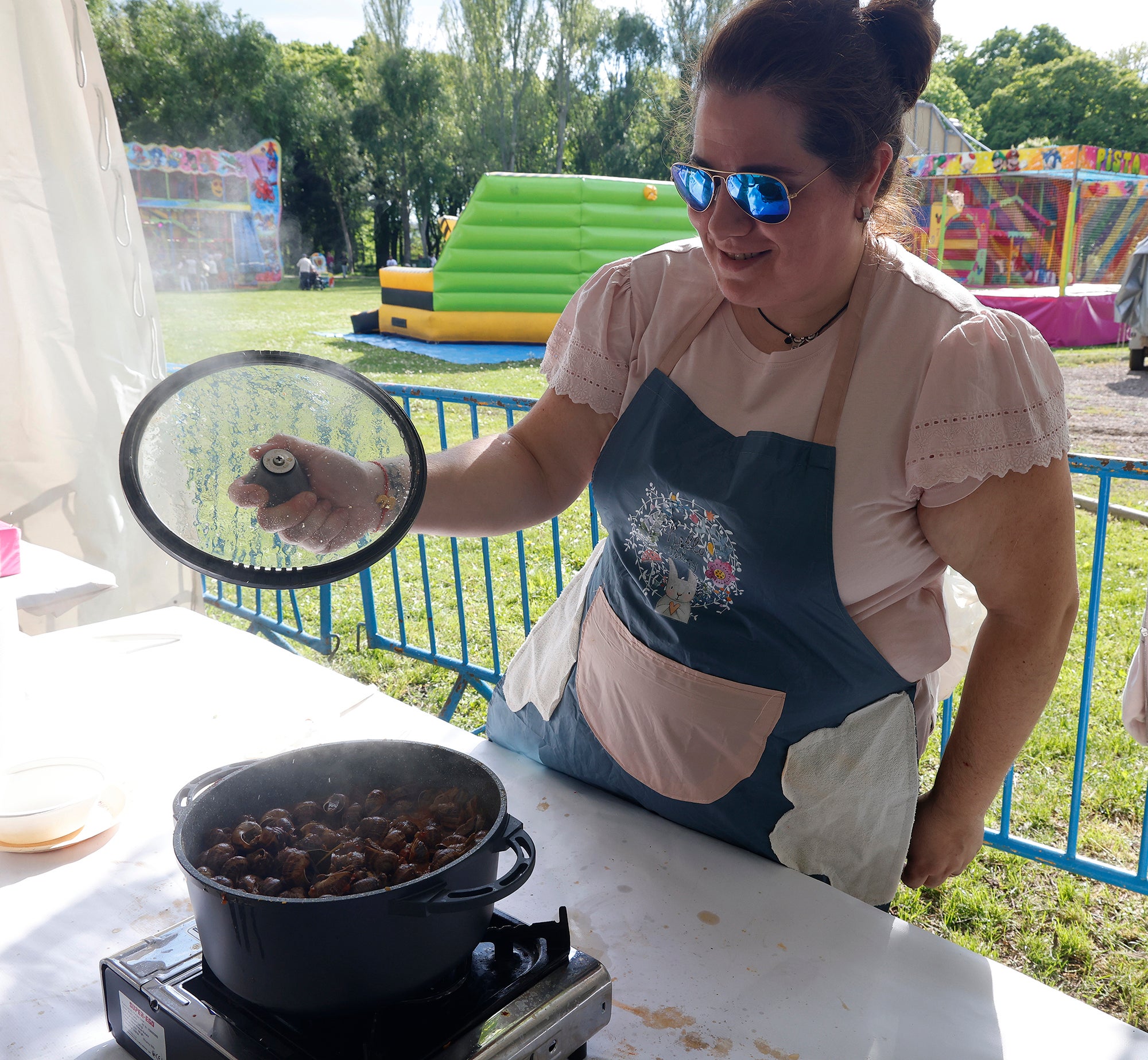 Fiesta en el parque del Sotillo por San Marcos