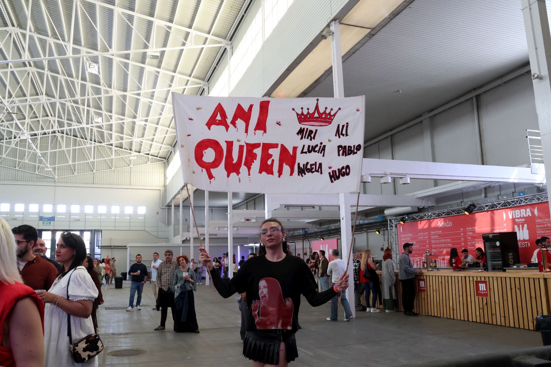 La artista Ani Queen