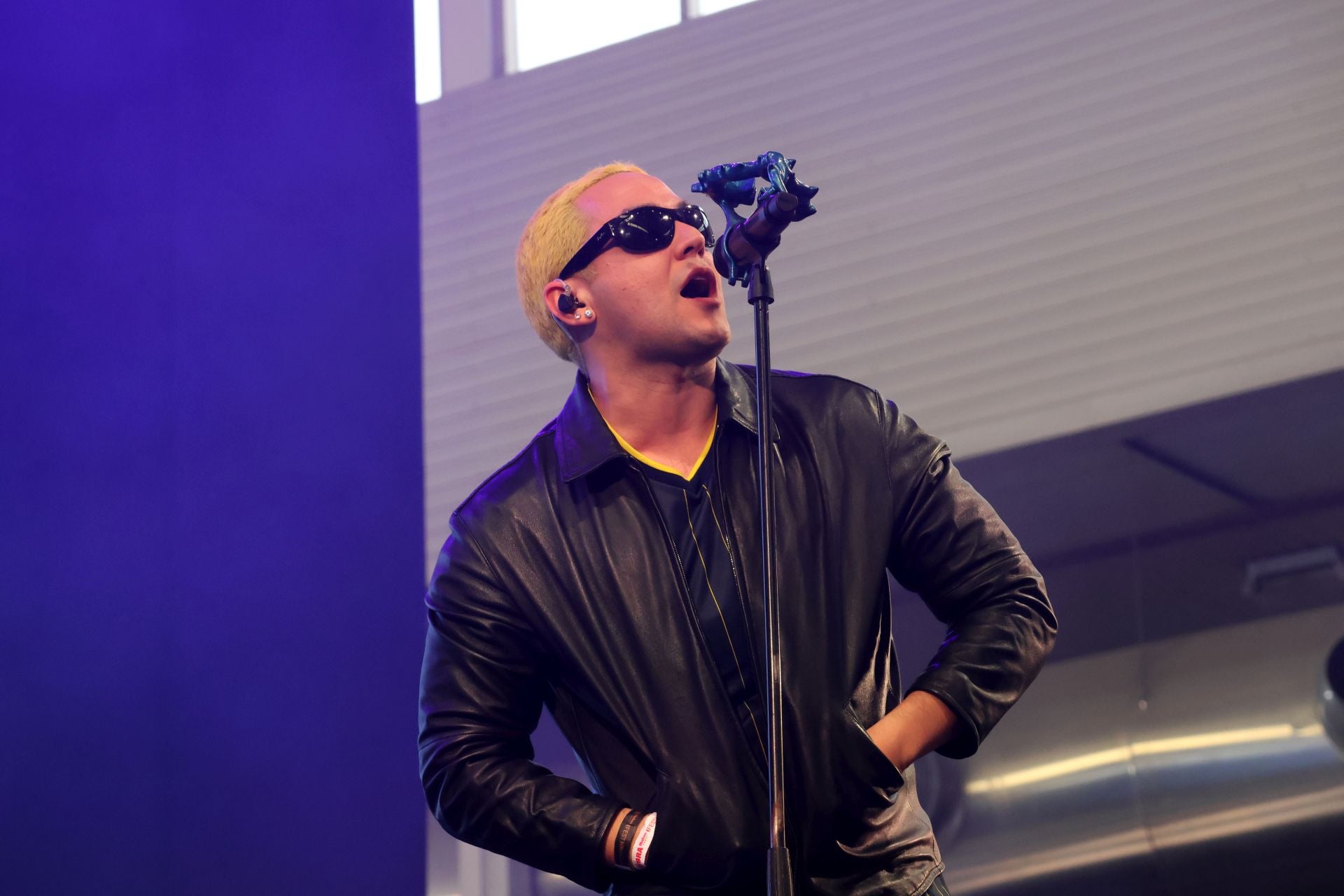 Barry B durante su concierto en el festival