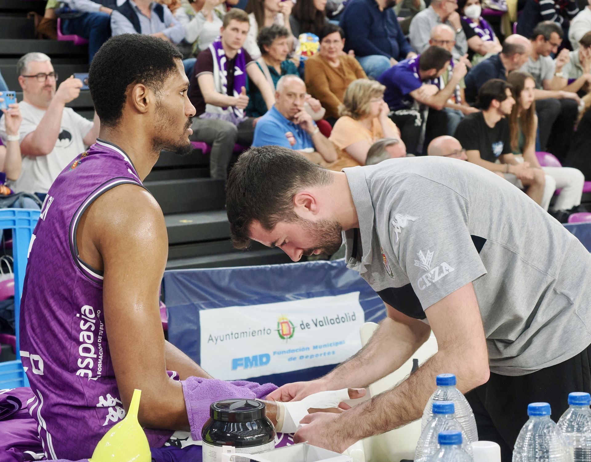 Las imágenes del partido entre el Real Valladolid y el Cartagena