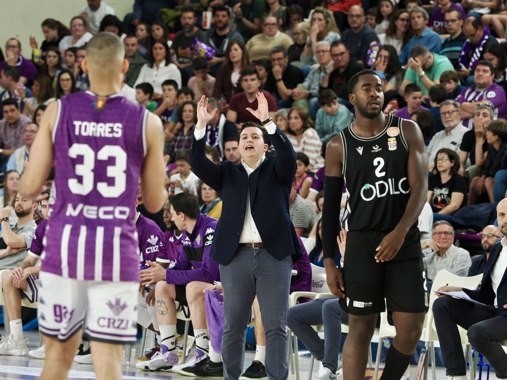 Las imágenes del partido entre el Real Valladolid y el Cartagena