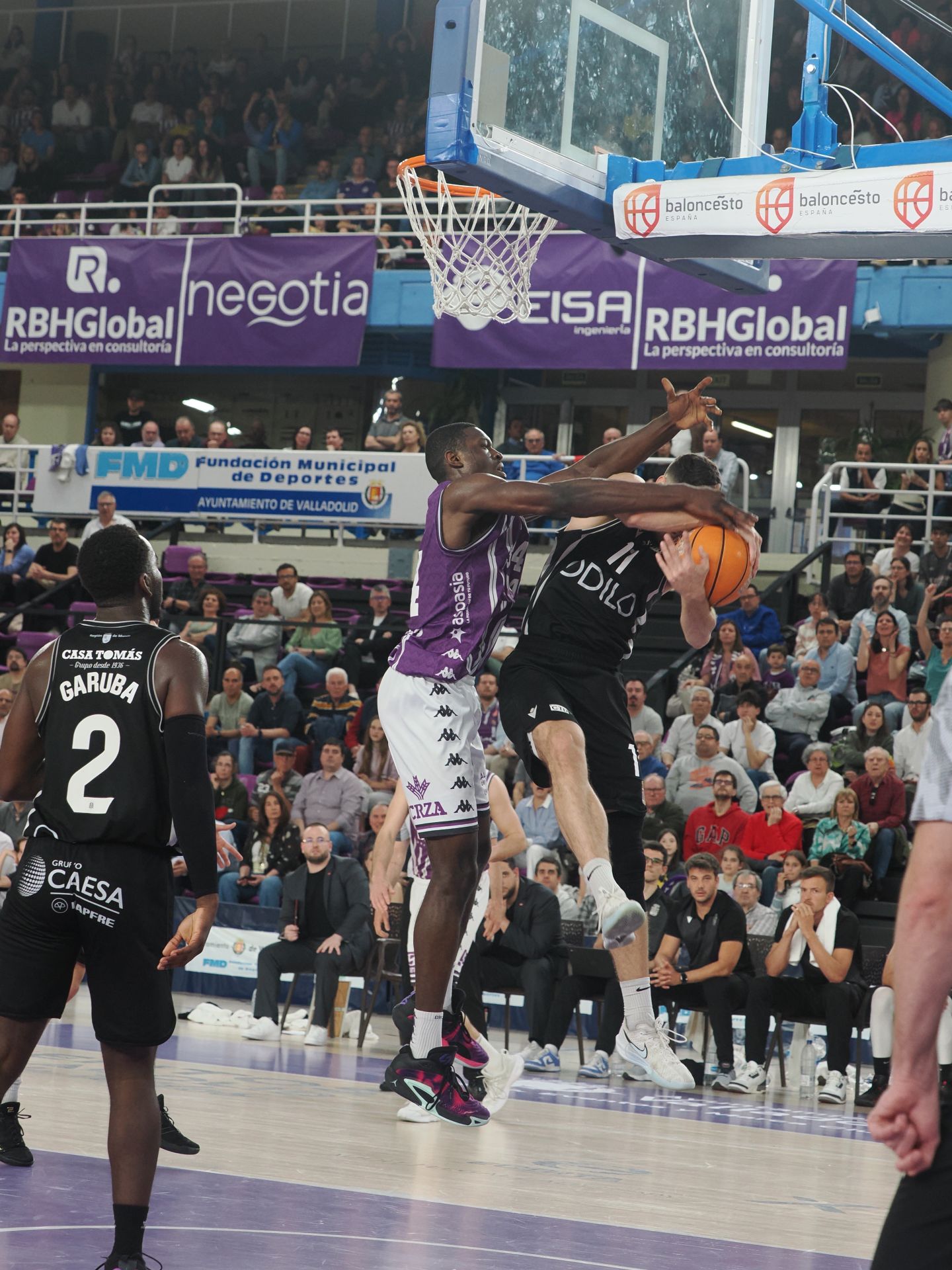 Las imágenes del partido entre el Real Valladolid y el Cartagena