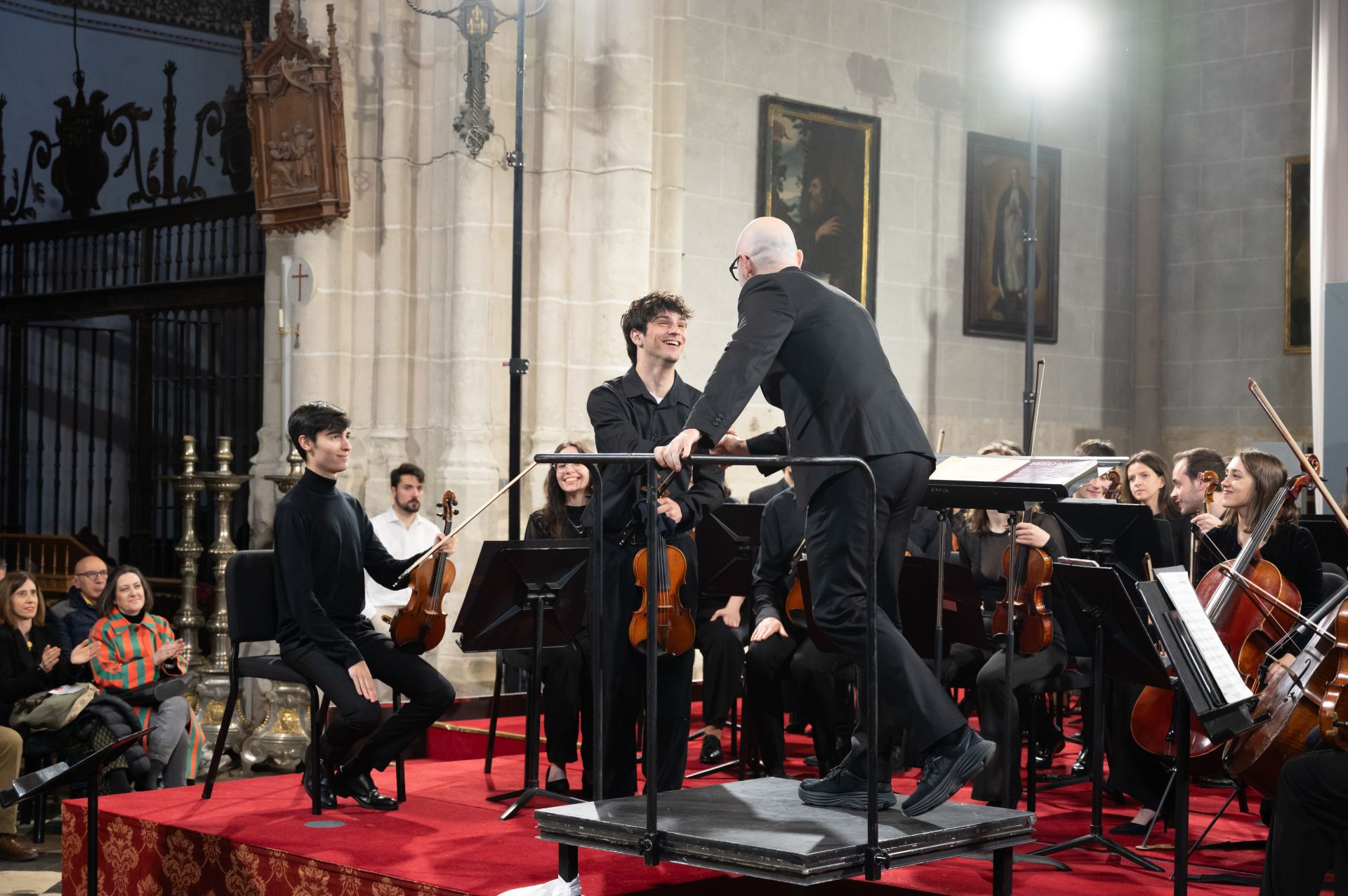 El concierto de la OSCyL Joven en la Catedral de Palencia, en imágenes