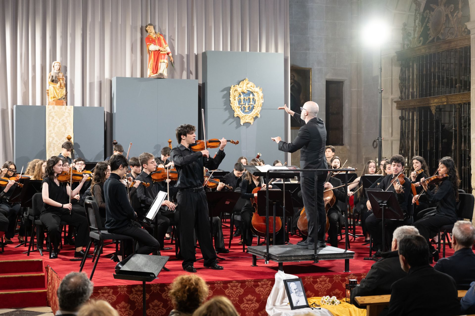 El concierto de la OSCyL Joven en la Catedral de Palencia, en imágenes