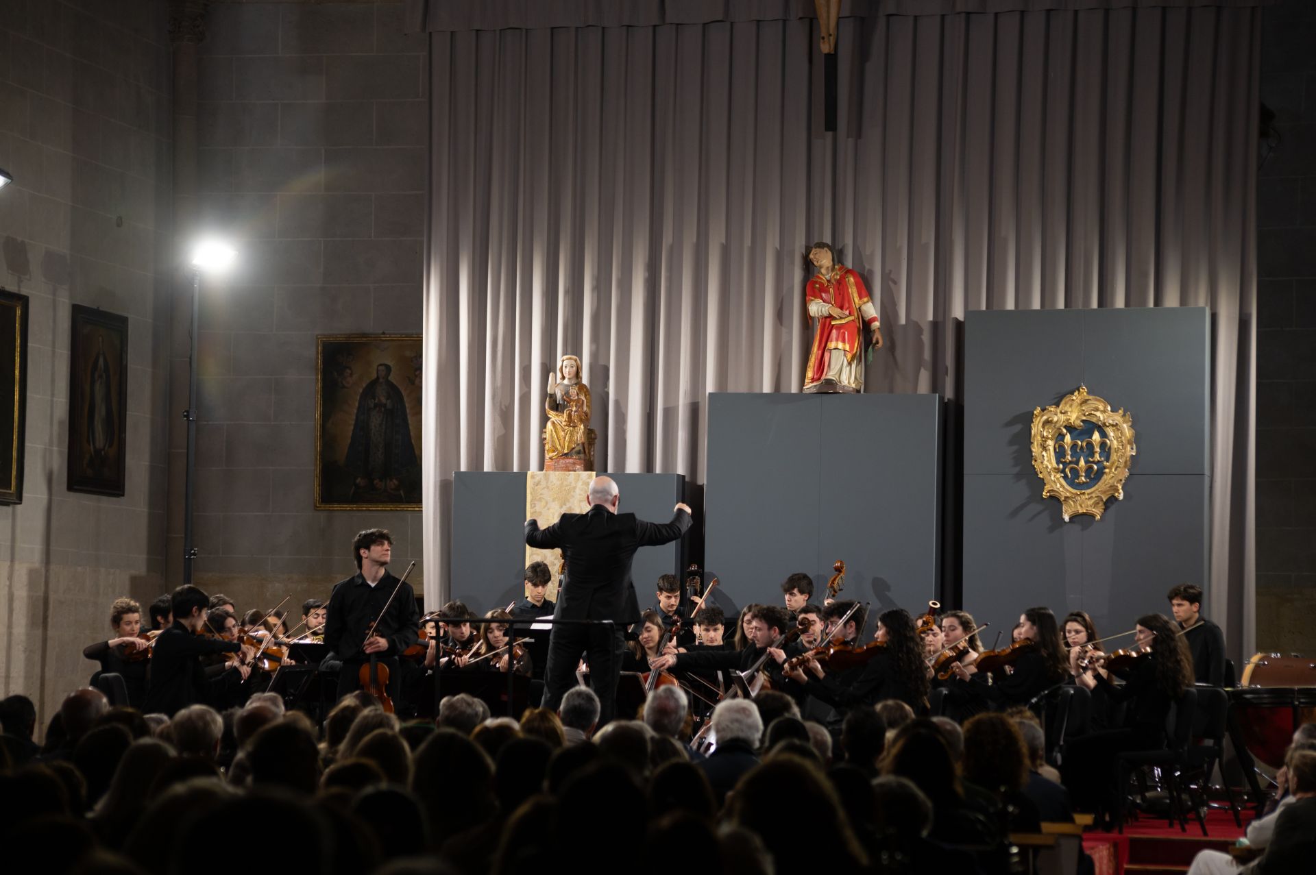 El concierto de la OSCyL Joven en la Catedral de Palencia, en imágenes