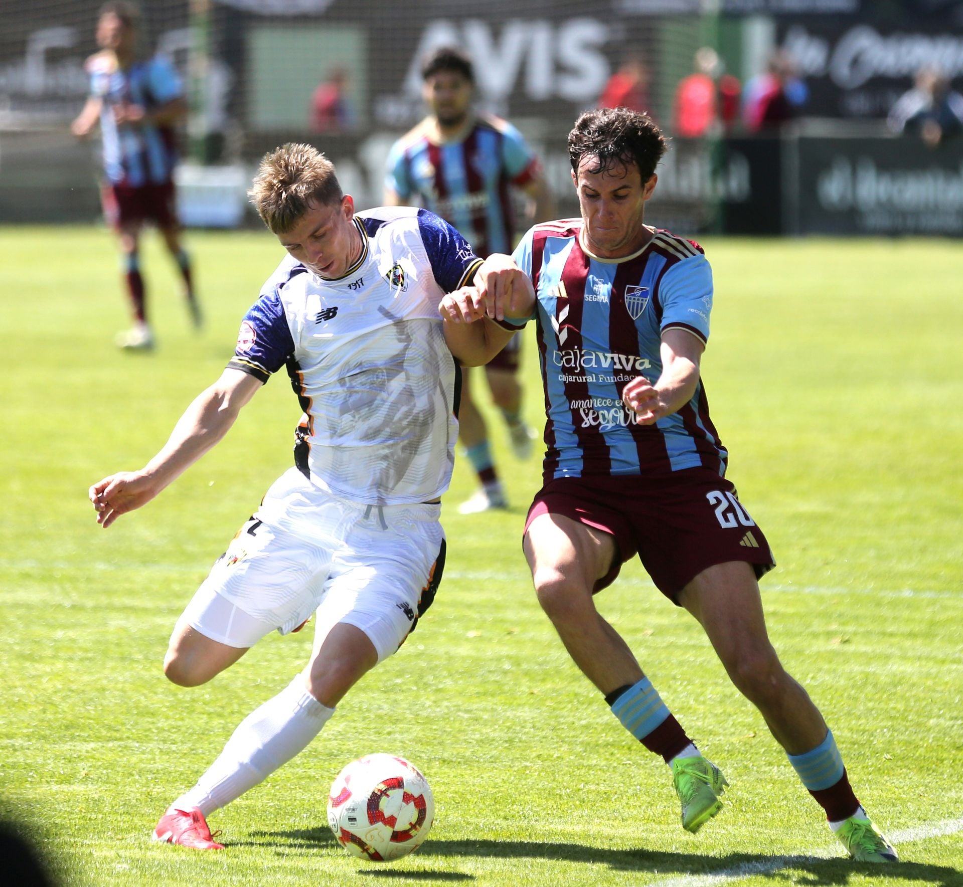Fotos del partido entre la Segoviana y el Barakaldo