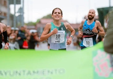 Marta García, a tres segundos del récord nacional en la distancia de diez kilómetros en ruta