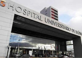 Imagen de archivo del Hospital de León.