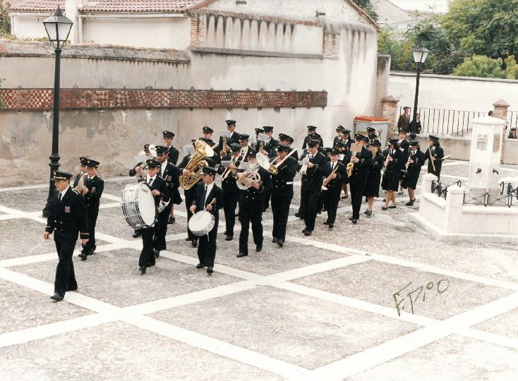 Banda de música de Olmedo. Septiembre de 1994.