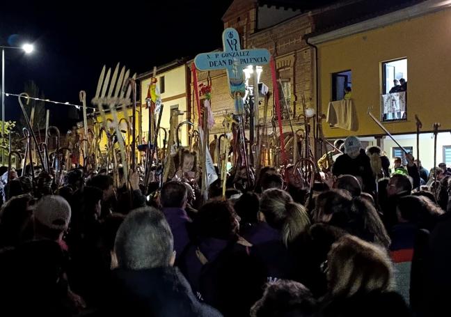 Procesión del Ole, este domingo por la noche.